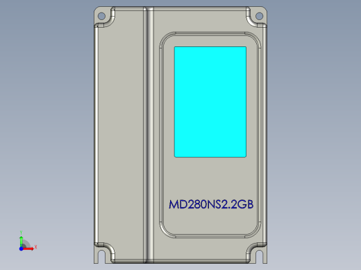 MD280NS2.2GB变频器前视缩略图