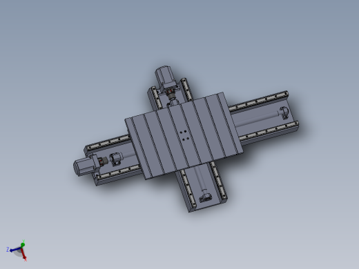 移动型XY轴滑台设计模型(全套,共4套) 958590