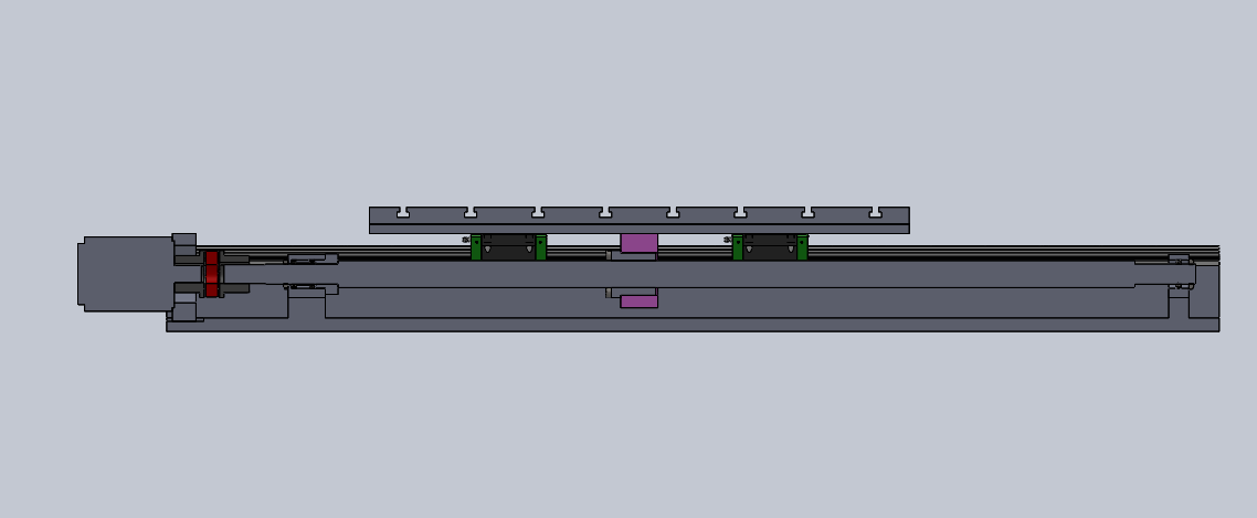 移动型XY轴滑台设计模型(全套,共4套) 958590