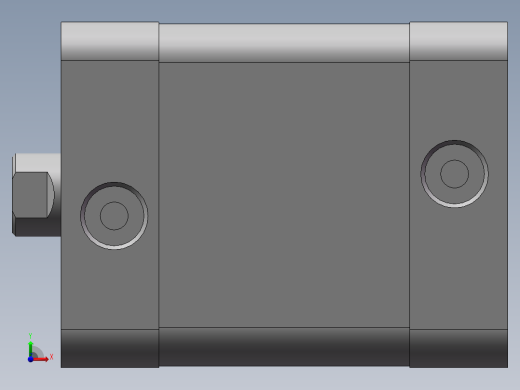 气缸ACE32X20前视缩略图