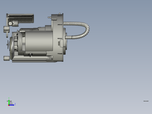 汽车发动机配件机械燃油泵左视缩略图