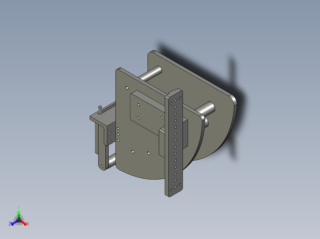 -进料导向轮装配