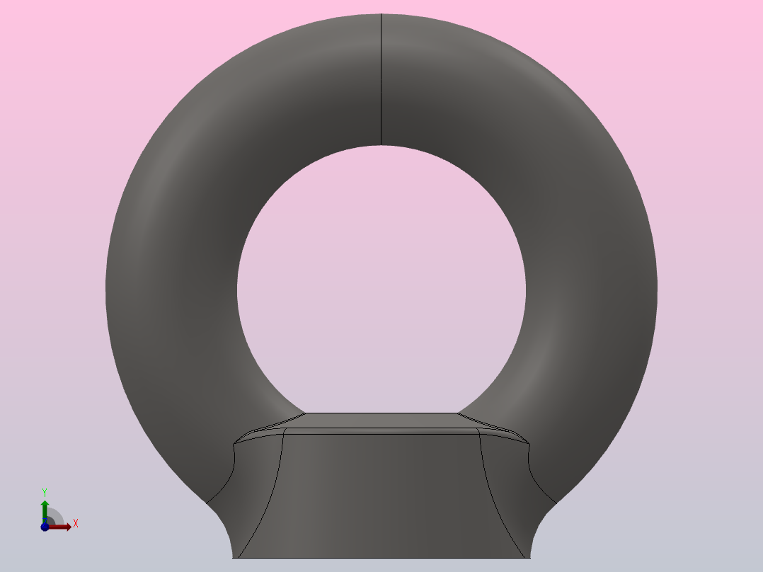 吊环螺母_M72前视图