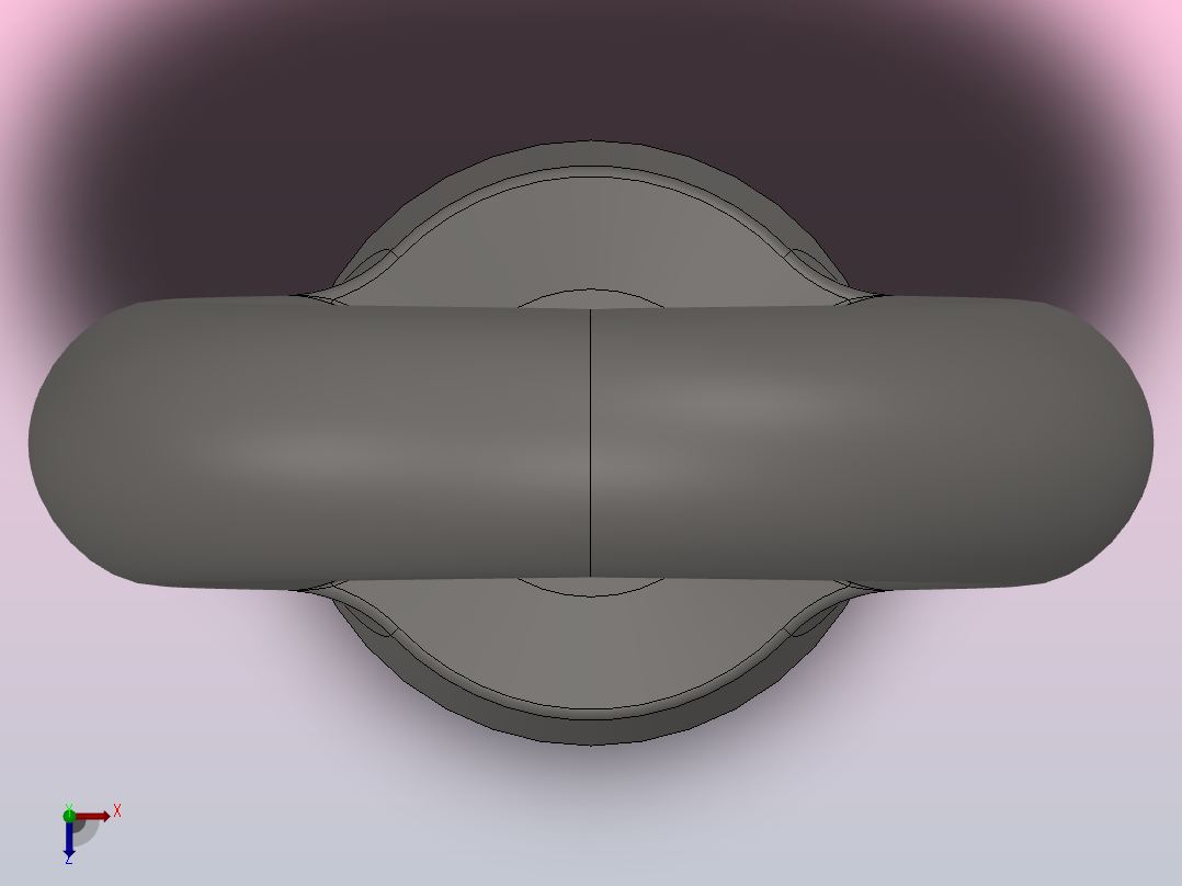 吊环螺母_M72俯视图