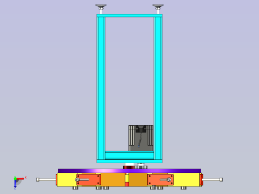 六工站旋转自夹紧分料机俯视缩略图