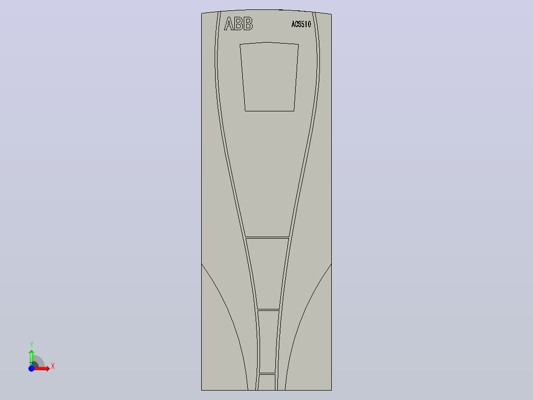 ABB变频器ACS510前视图