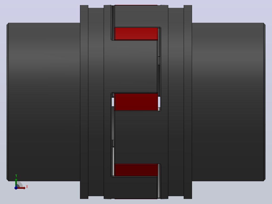 LYXL联轴器[LYXL7]前视图