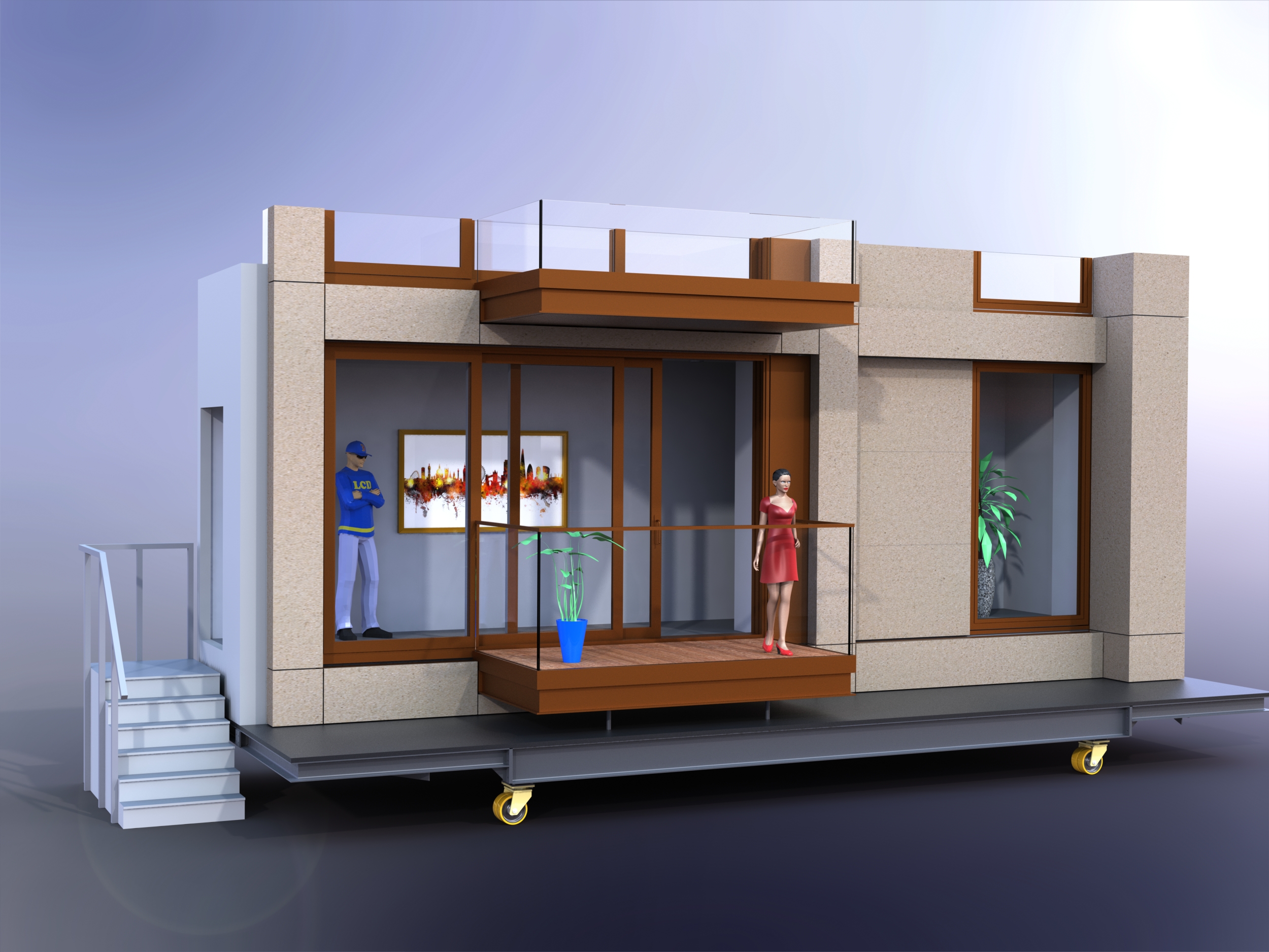 模型建筑