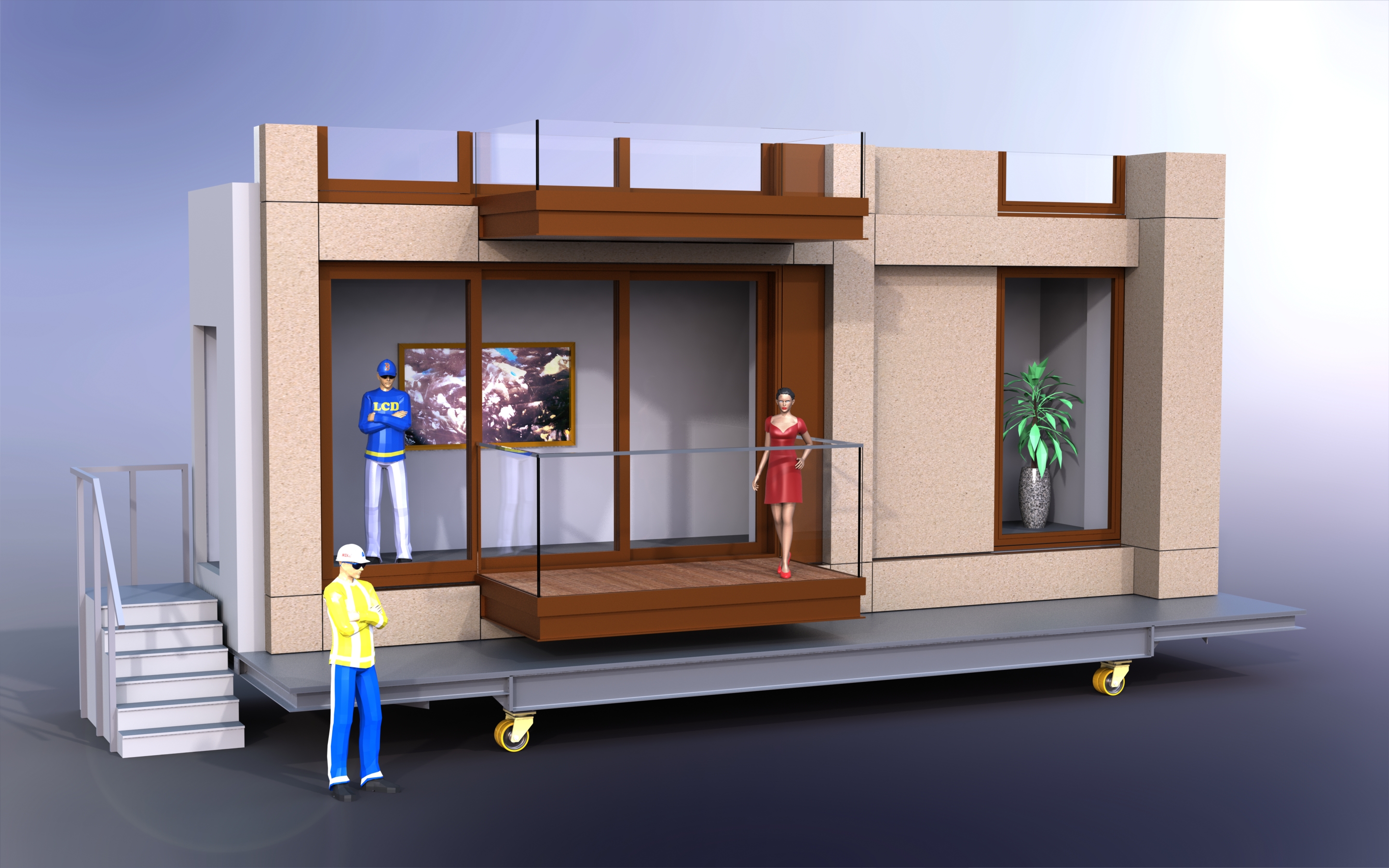 模型建筑