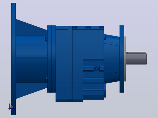 RF17ZP斜齿轮减速机RF17-5.76-M1-P80-Φ120左视缩略图