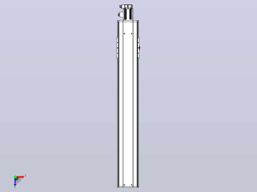 日规模组半封闭丝杆TPA-HNR-220D-3210C-L1250-M-C-P1K-N3俯视缩略图