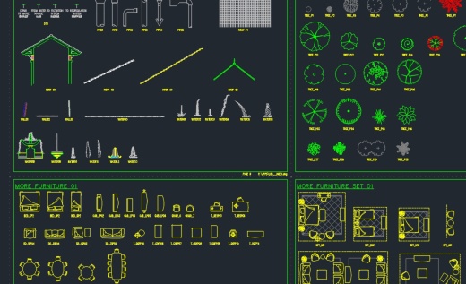 cad 标准图库缩略图