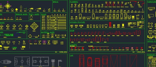 cad 标准图库缩略图