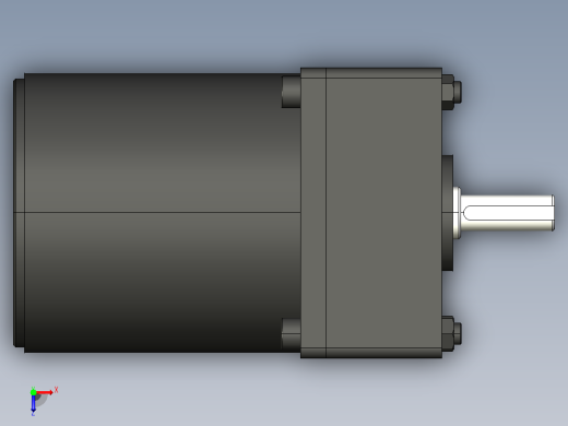25W 微型减速电机[41K25GN-S3]俯视缩略图