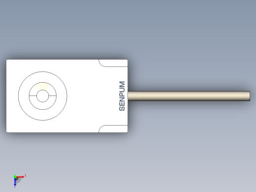 深浦接近传感器 DV-MQ030俯视缩略图