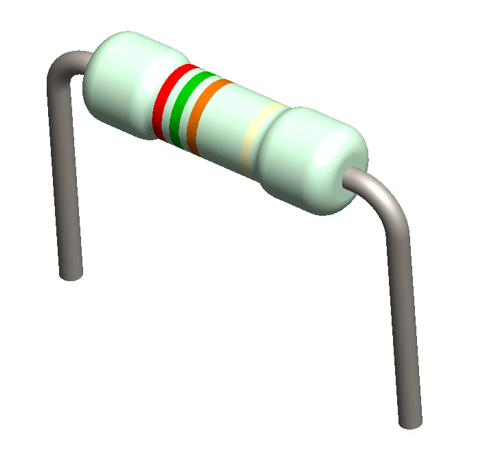 通孔电阻器