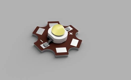 3W LED星形灯缩略图