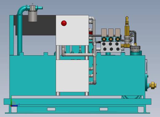 A09-大型液压站左视缩略图