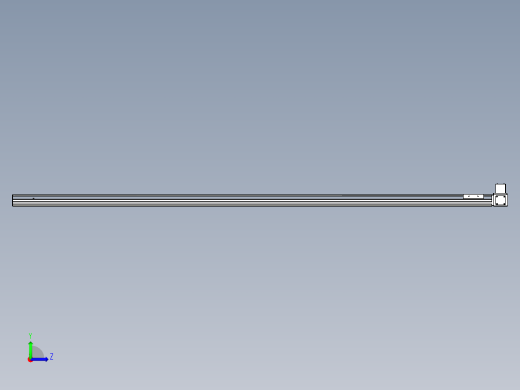 Toyo东佑达直线模组-ETB10-2400-LU左视缩略图