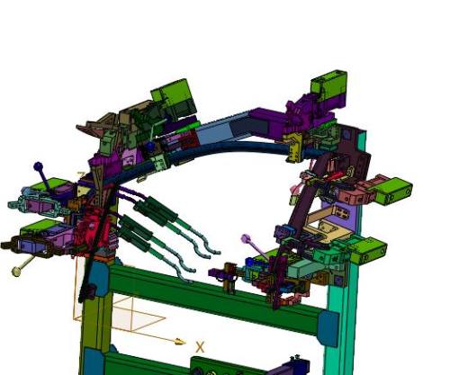 新型汽车车门焊接固定工装缩略图
