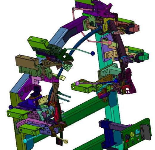 新型汽车车门焊接固定工装缩略图