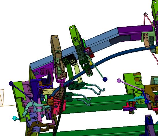 新型汽车车门焊接固定工装
