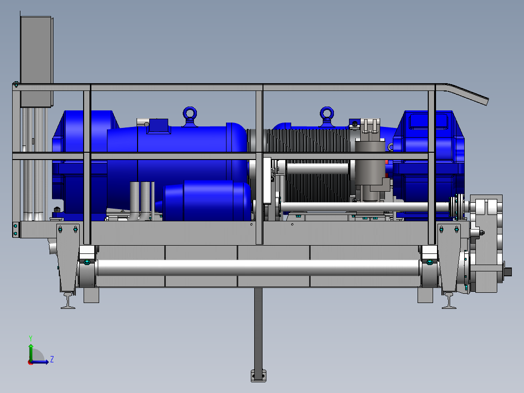 转向架设计左视图