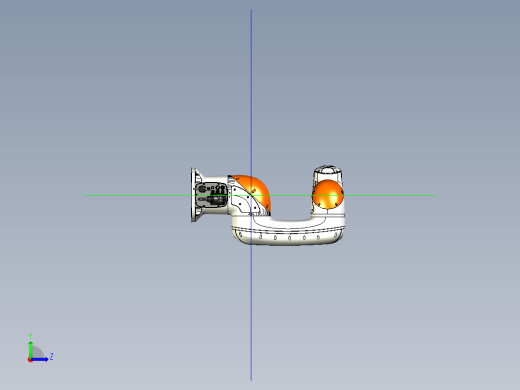scara四轴机械臂左视缩略图