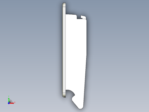盤式取手(B)SG-3D多系列多零件图纸模型前视缩略图