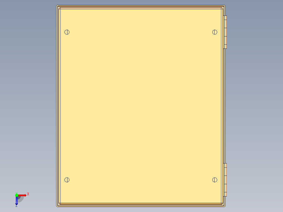 电器柜 电控柜 (98) 机械设计素材俯视图