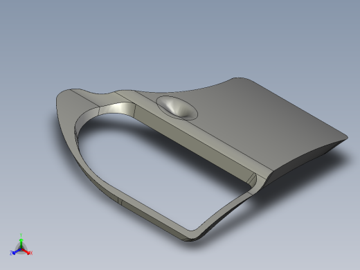 汽车门框--stp catia