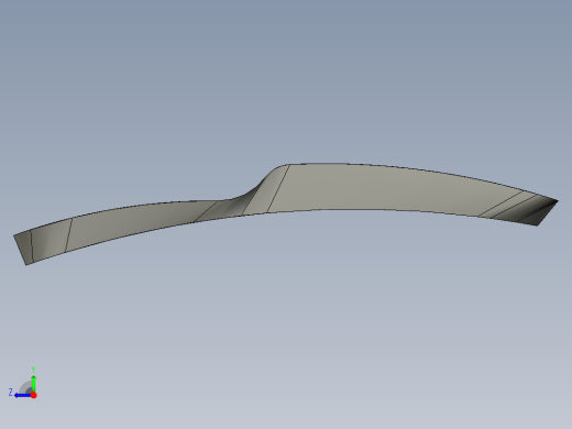 汽车门框--stp catia右视缩略图