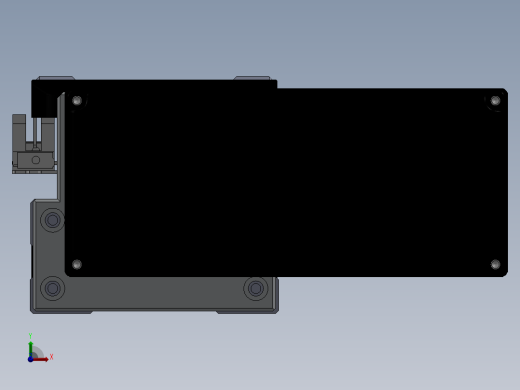 电动滑台模组SDH80左连模组（配台达电机）前视缩略图