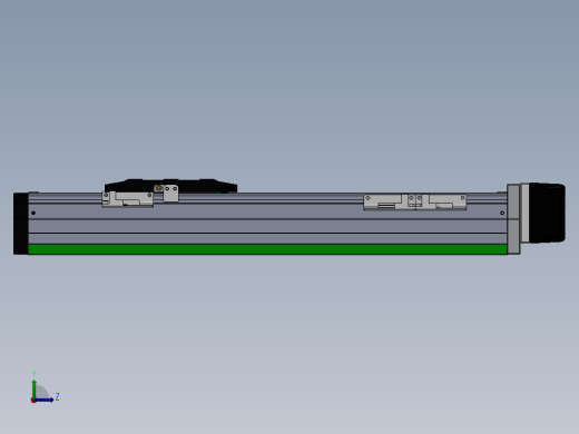 电动滑台模组SDH80左连模组（配台达电机）左视缩略图