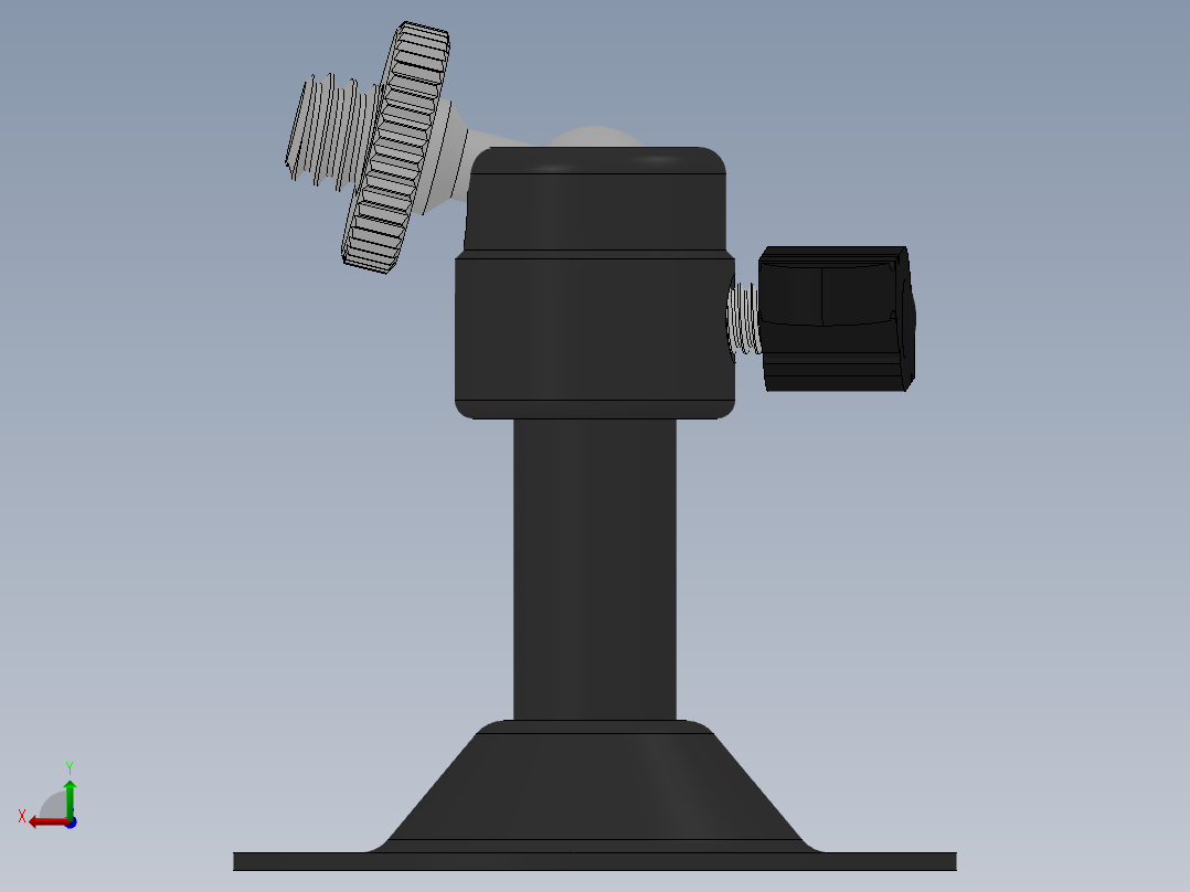 安全摄像机支架后视图