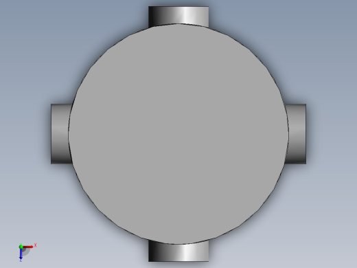 pvc conduit--cross俯视缩略图