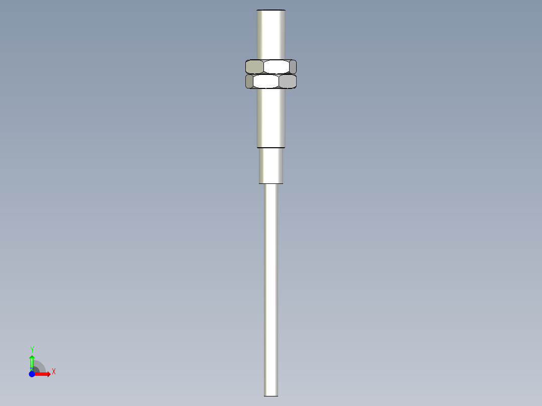 光电_激光传感器LR08-D前视图