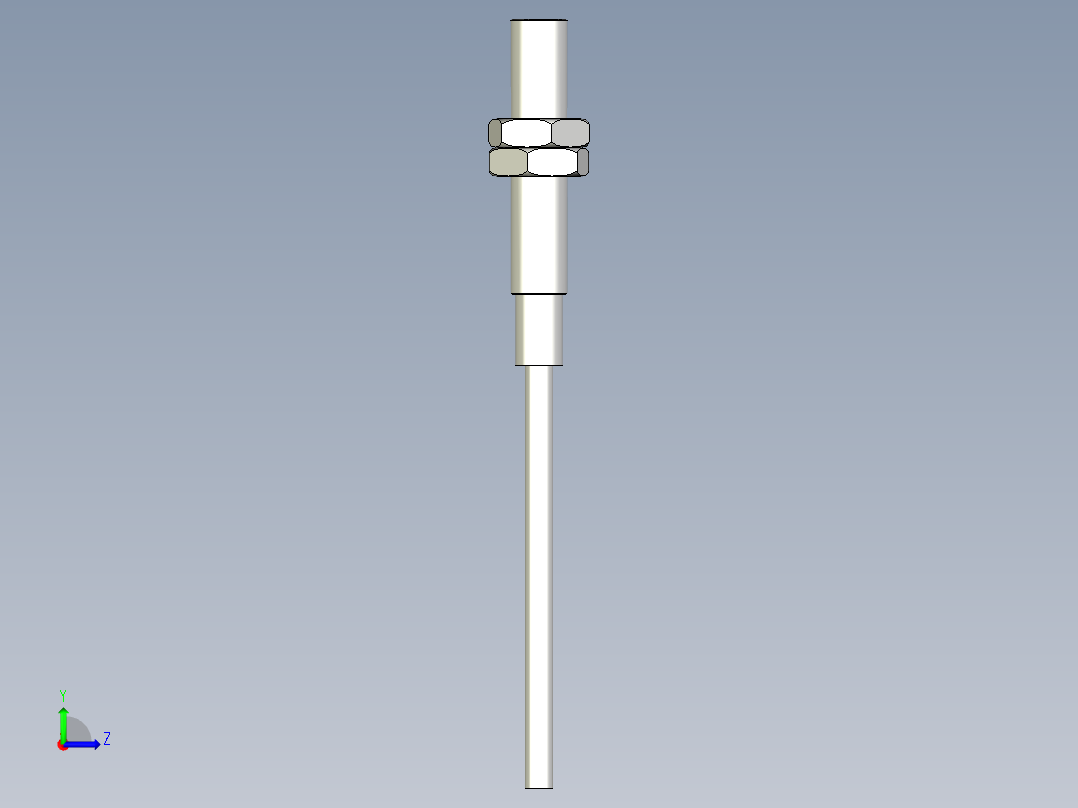 光电_激光传感器LR08-D左视图