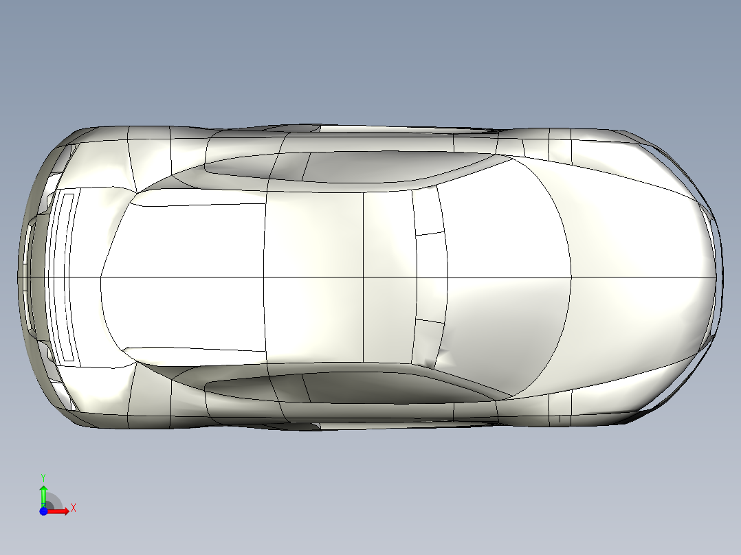 汽车车身 (74)前视图