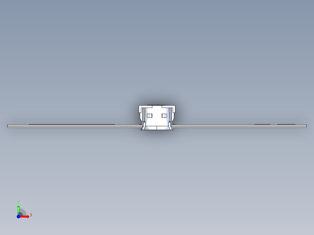 伸缩天线前视图