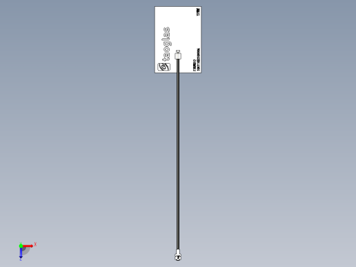 伸缩天线俯视缩略图