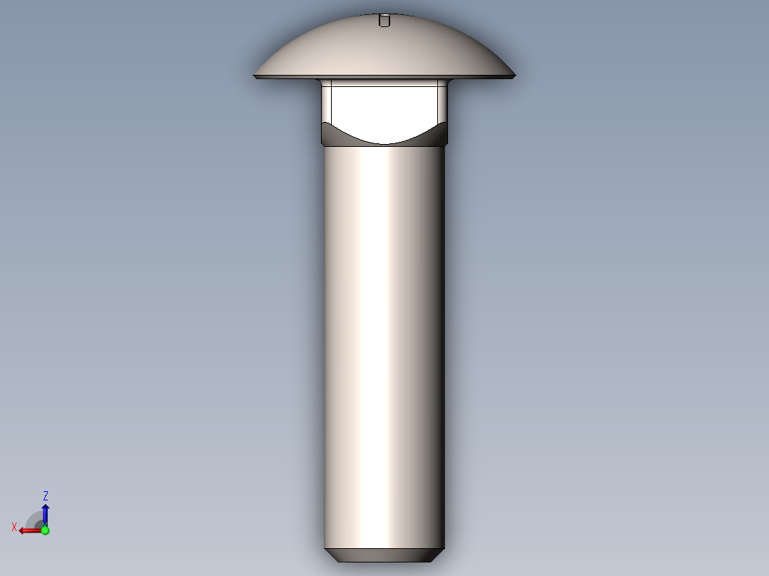 常用紧固件库俯视图