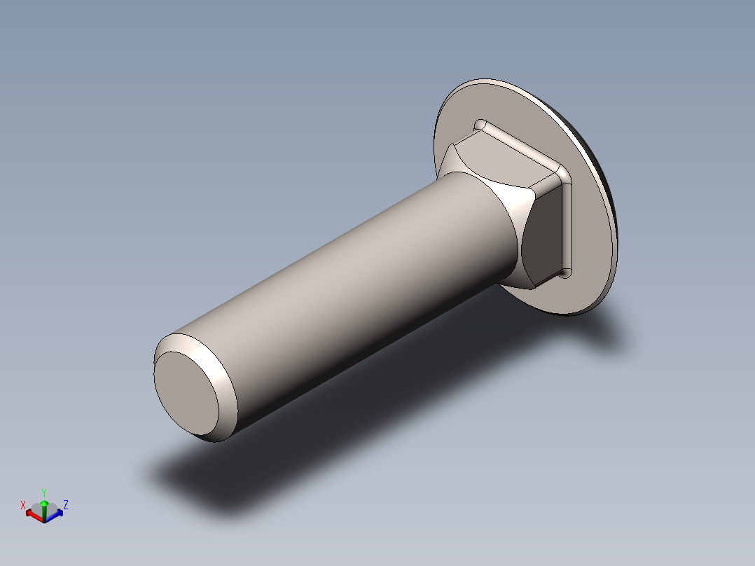 常用紧固件库正等轴测图