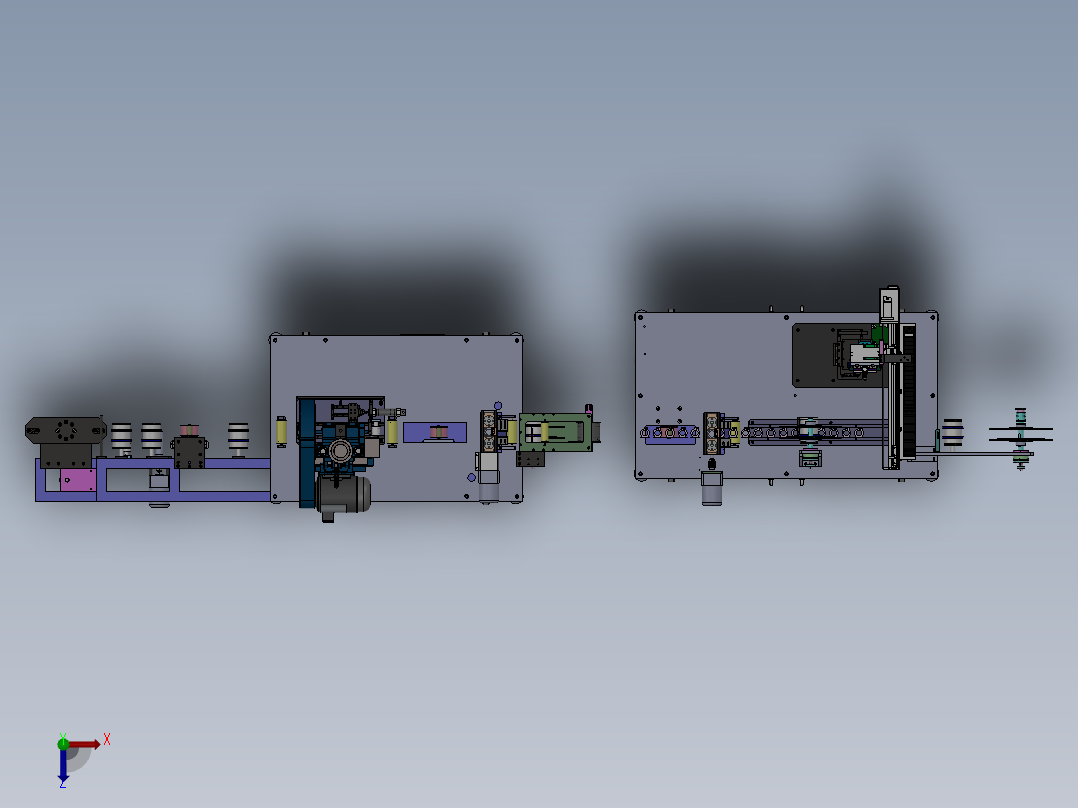 铜箔背胶铜片背胶俯视图