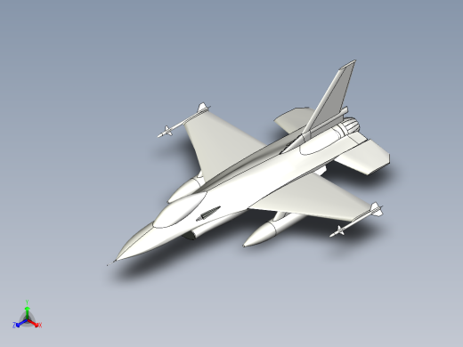 F-16正等轴测缩略图