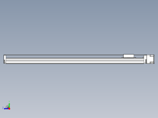 TPA-KNR-60E-1205C-L600A1-MR-P10-N3线性模块铝制底座右视缩略图