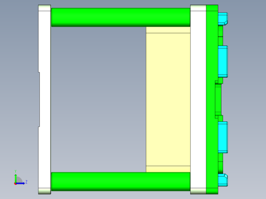 E403SA-A笔记本CNC工装夹具三维模型-CNC1-0122左视缩略图