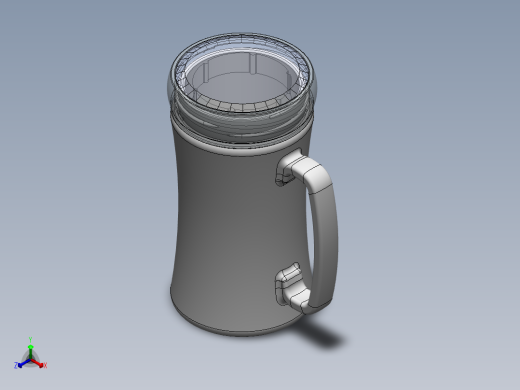 瓶盖、盖子(48)正等轴测缩略图