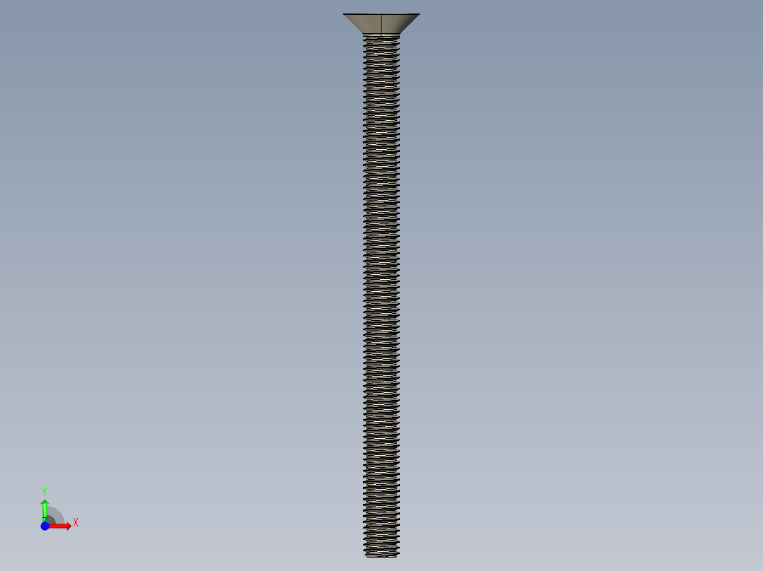 Screw_ISO_10642_M8x120_A2.STEP前视图