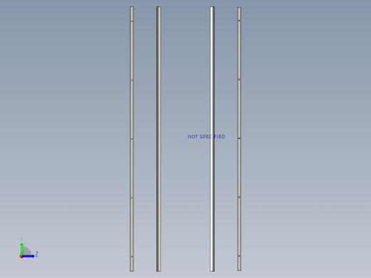 立式燃烧器左视缩略图